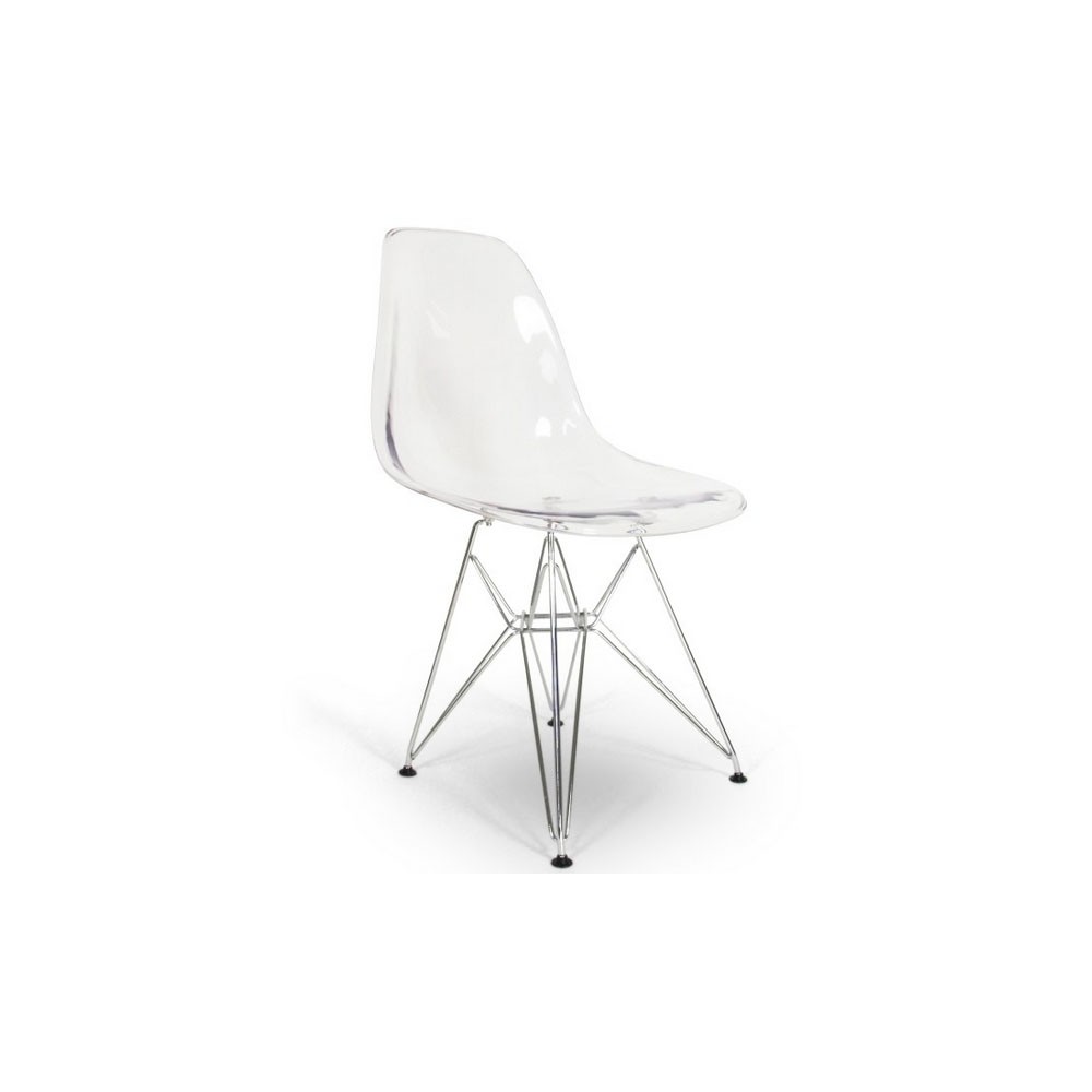 James Metal Chair - Transparent - Designer Chairs 