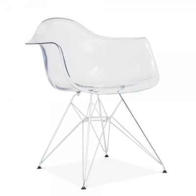 furmod Silla Eames DAR Style Transparente