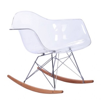 furmod Balancín Rocking Eames RAR Style Transparente