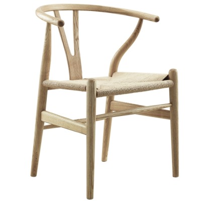 Silla Wish CH24 Artesanal de Madera de Fresno