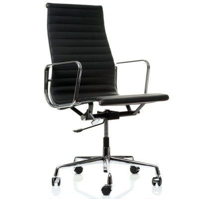 Sedia da ufficio Replica in alluminio EA119 di Charles & Ray Eames.