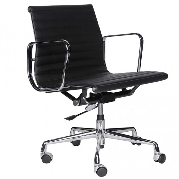 Inspiration Eames Alu Ea117 Chaise Bureau En Cuir Meubles Concept