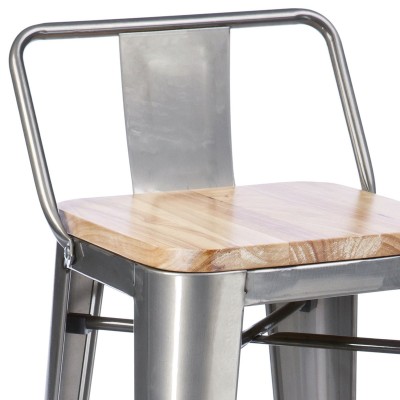 Sgabello industriale Bistro LB Wood 