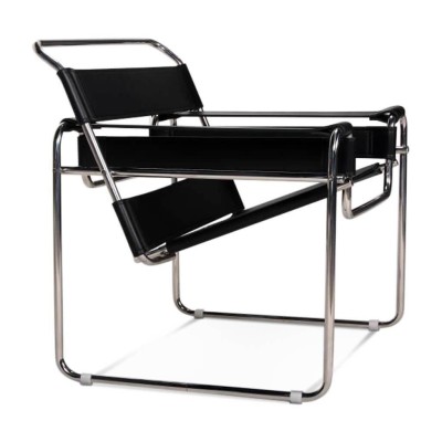 Silla de diseño Vassilly Chair en Piel Italiana