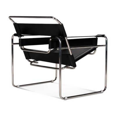 Réplica de la silla de diseño Wassilly Chair en piel