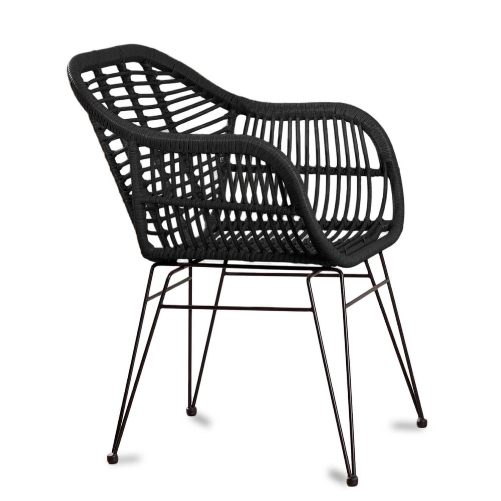 Silla Le Midi con Brazos en Ratán natural