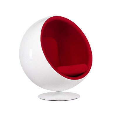 Eero Aarnio, Replica Ball Chair in Cashmere