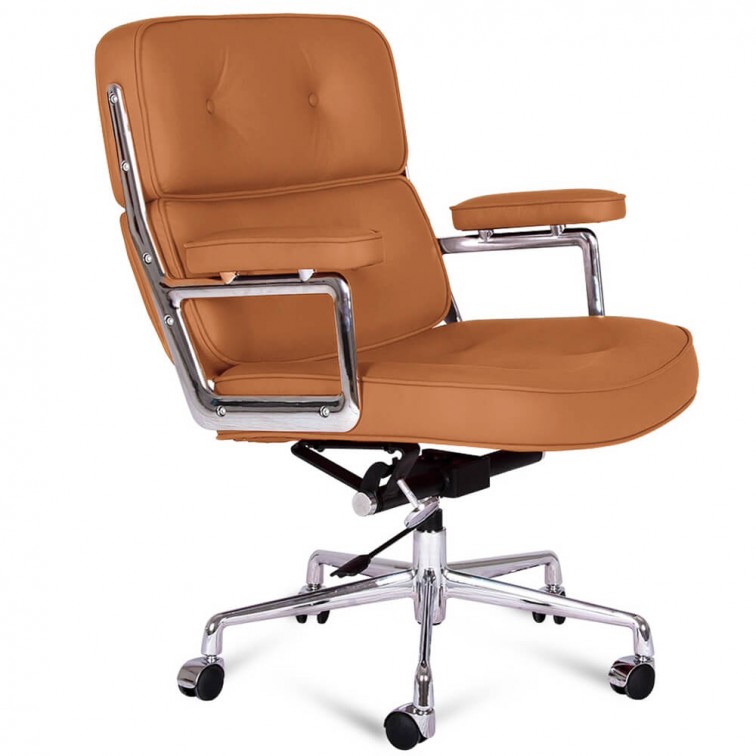 Lobby Office Chair ES104 Inspiration - Chaise de bureau en Cuir Fleur