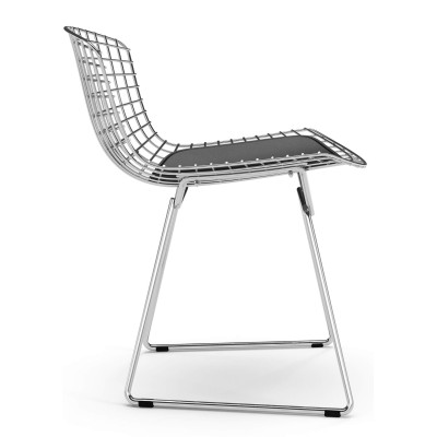 Replik Stuhl Bertoia "High Quality" aus Chromstahl des berühmten Designers Hans J. Wegner