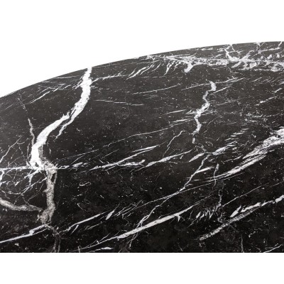 Tavolino Tulip replica in marmo marquina