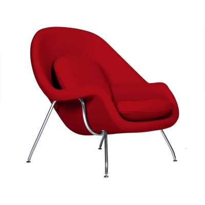 Replica of the Womb Chair by designer Eero Saarinen