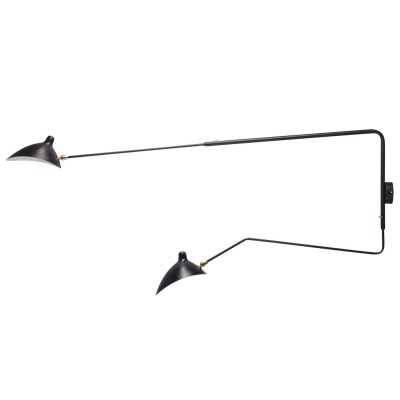 Lampe Applique Mouille 2 Arms