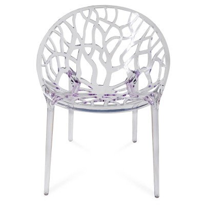 Transparent Chrystal Outdoor Chair Replica