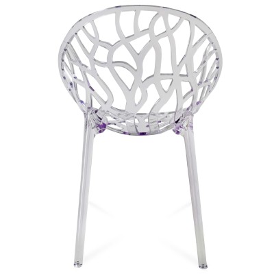 Transparent Chrystal Outdoor Chair Replica