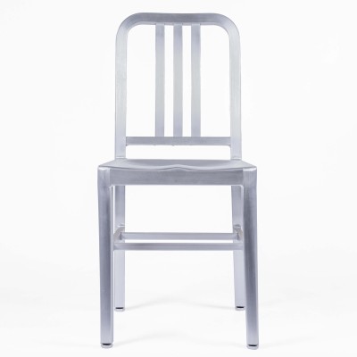 Navy Army chair replica in aluminum