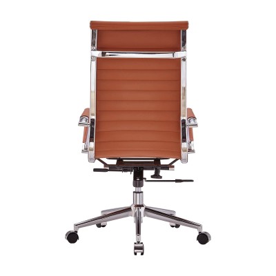 Alu Highback Office Chair in Faux Leather