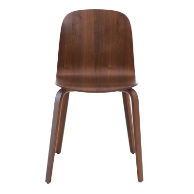 Nordic Dining Chair in Walnut Wood