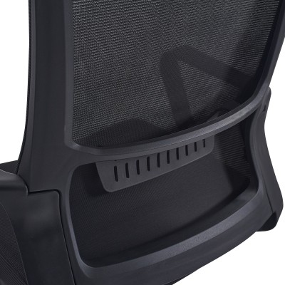 Mesh Highback Black Edition Office Chair in Fiber Mesh