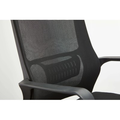 Office Chair With Black Armrests