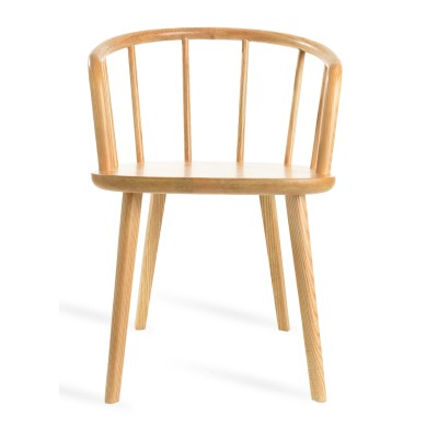 Silla nórdica Organic XL en madera de fresno