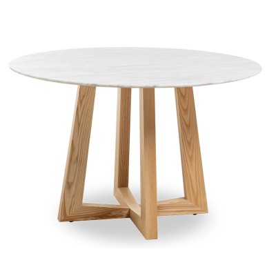 Mesa de jantar Dream em mármore Carrara 115cm