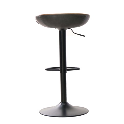 Tabouret ajustable Lambert recouvert de similicuir