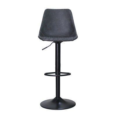 Tabouret ajustable Brandon recouvert de similicuir