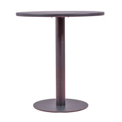 Seville high table in steel