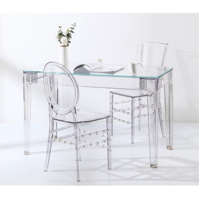 Pack Table Ghost 120cm Et 4 Chaises Felipe Ghost