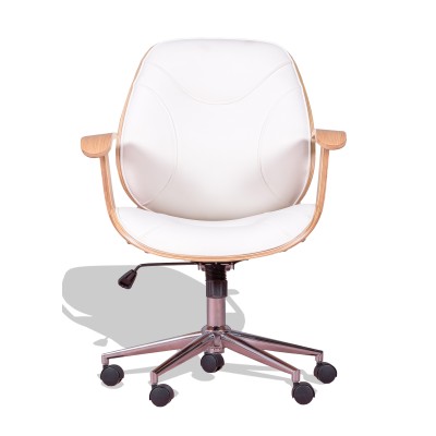 Cambridge Office Chair in Maple Leatherette