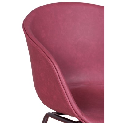 Denver Upholstered Chair in Faux Leather