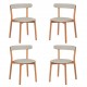 PACK 4 CHAISES OSLO